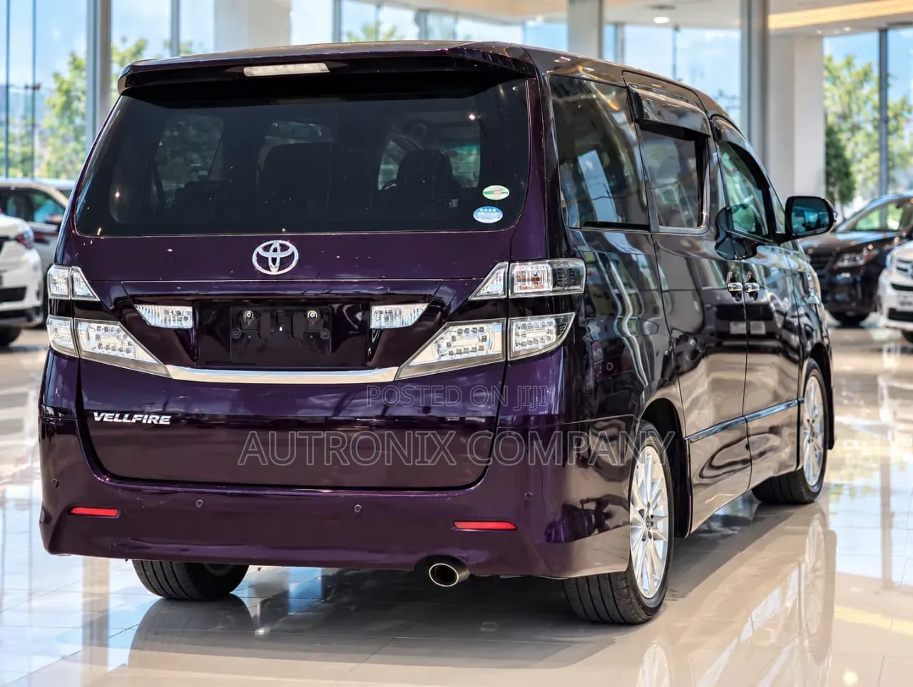 Toyota Vellfire 2009 Purple