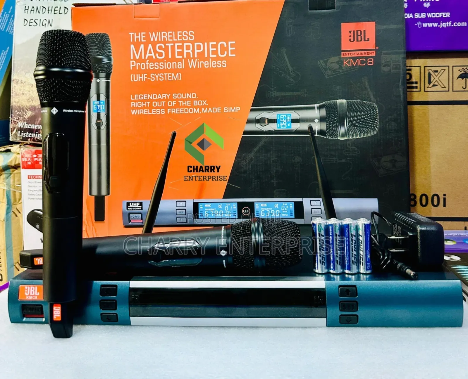 Original, Professional JBL Wireless Microphone/ Mic KMC 8