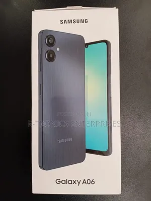 New Samsung Galaxy A06 64 GB Black