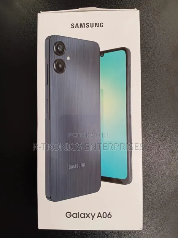 New Samsung Galaxy A06 64 GB Black