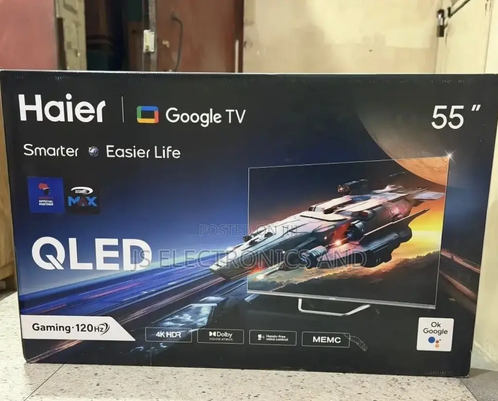 Haier Inch 55 Qled Smart 4K Google TV