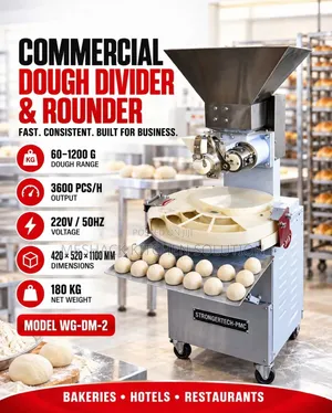 Commercial Dough Divider and Rounder