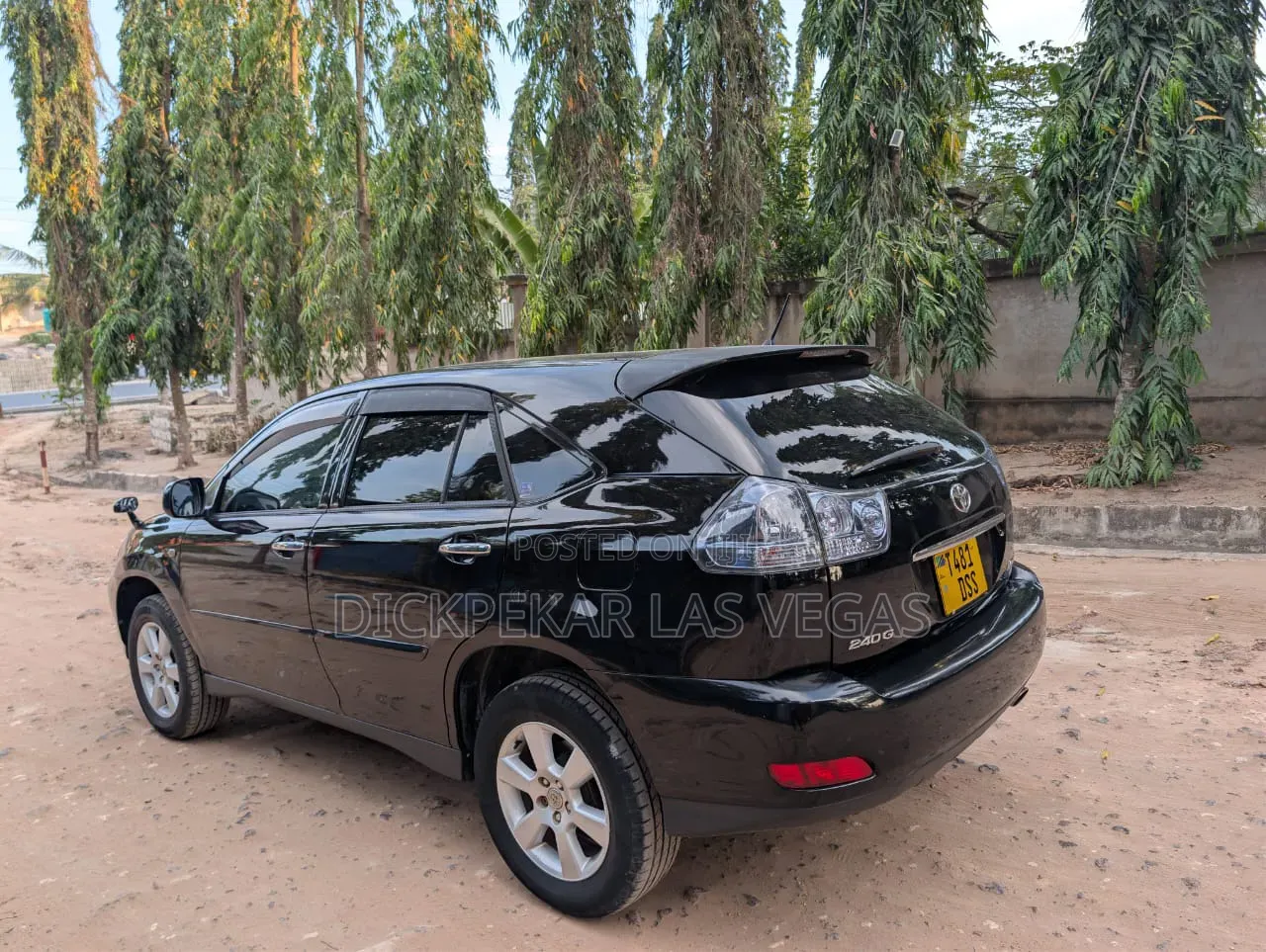 Toyota Harrier 2.4 4WD 2007 Black