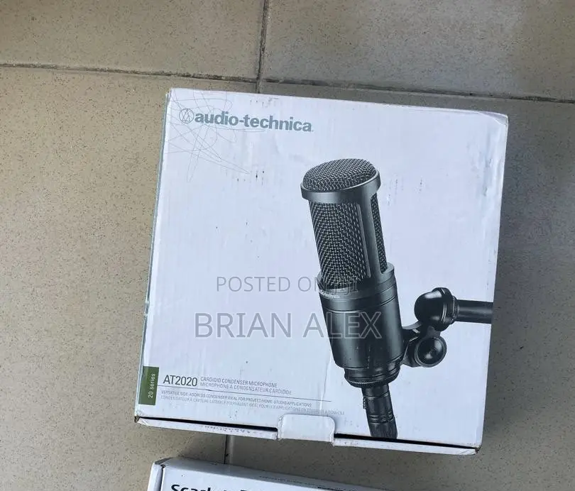 AT2020:Audio-Technica AT2020 Original | Open Box | Full Box | Like New