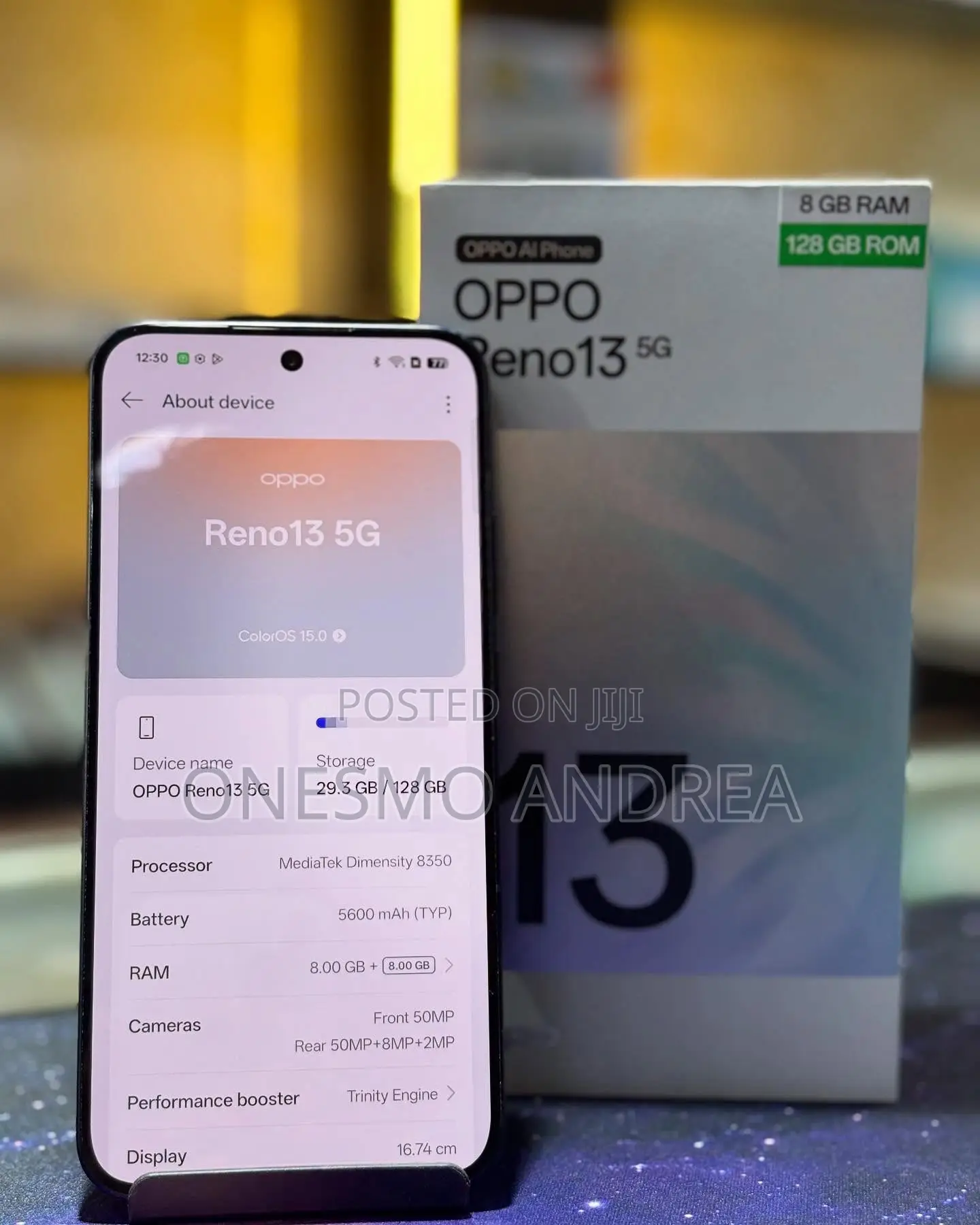 New Oppo Reno13 F 256 GB Blue