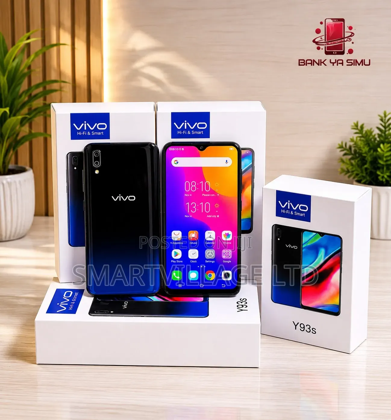 New Vivo Y93 128 GB Blue