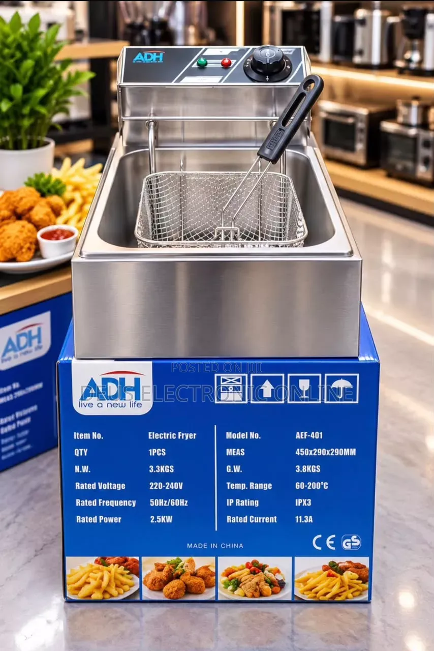 Deep Fryer ADH Lita 12 4L, and 6L
