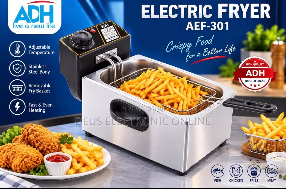 Deep Fryer ADH Lita 12 4L, and 6L
