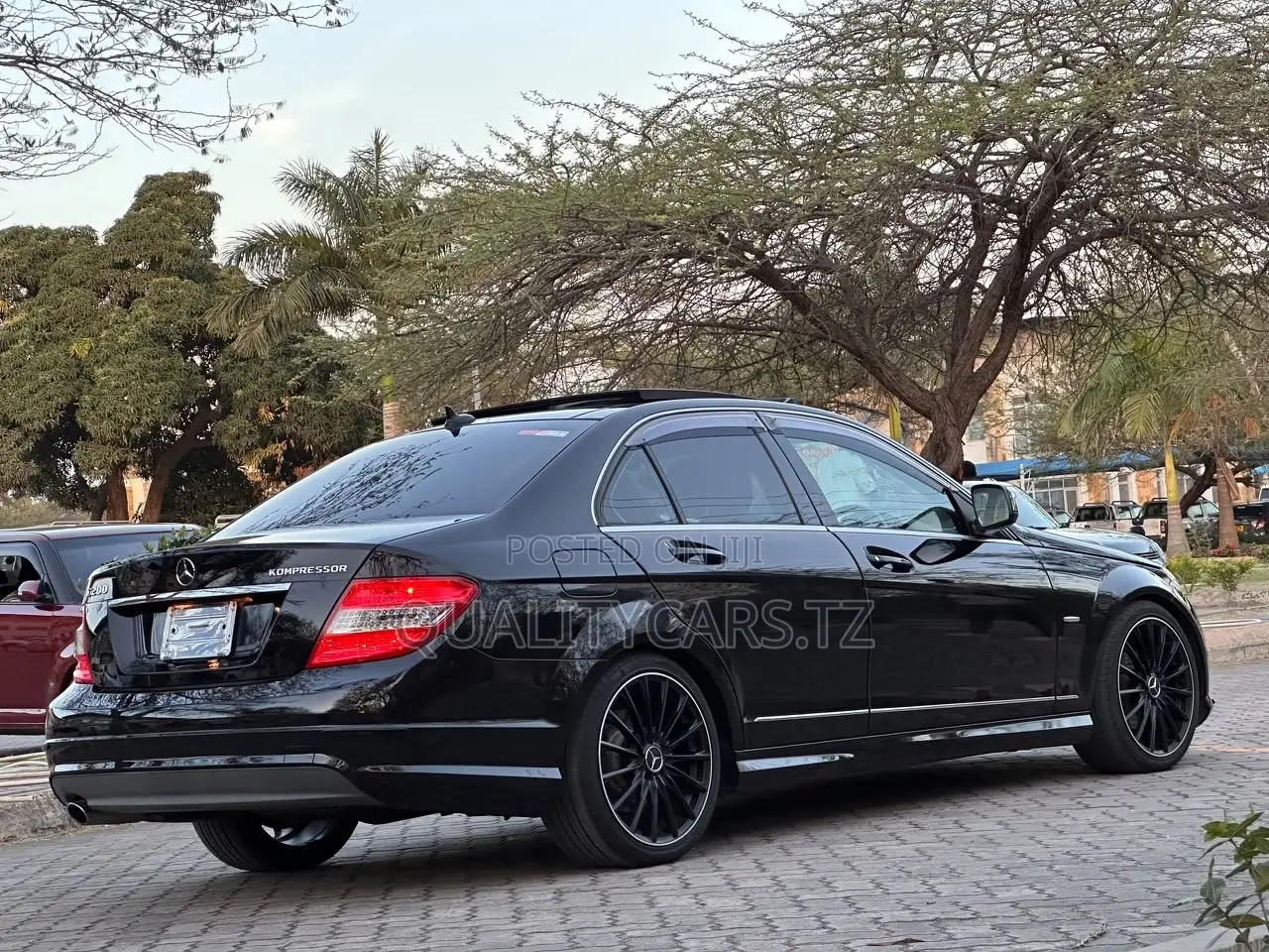 Mercedes-Benz C-Class C 200 Kompressor (S204) 2008 Black