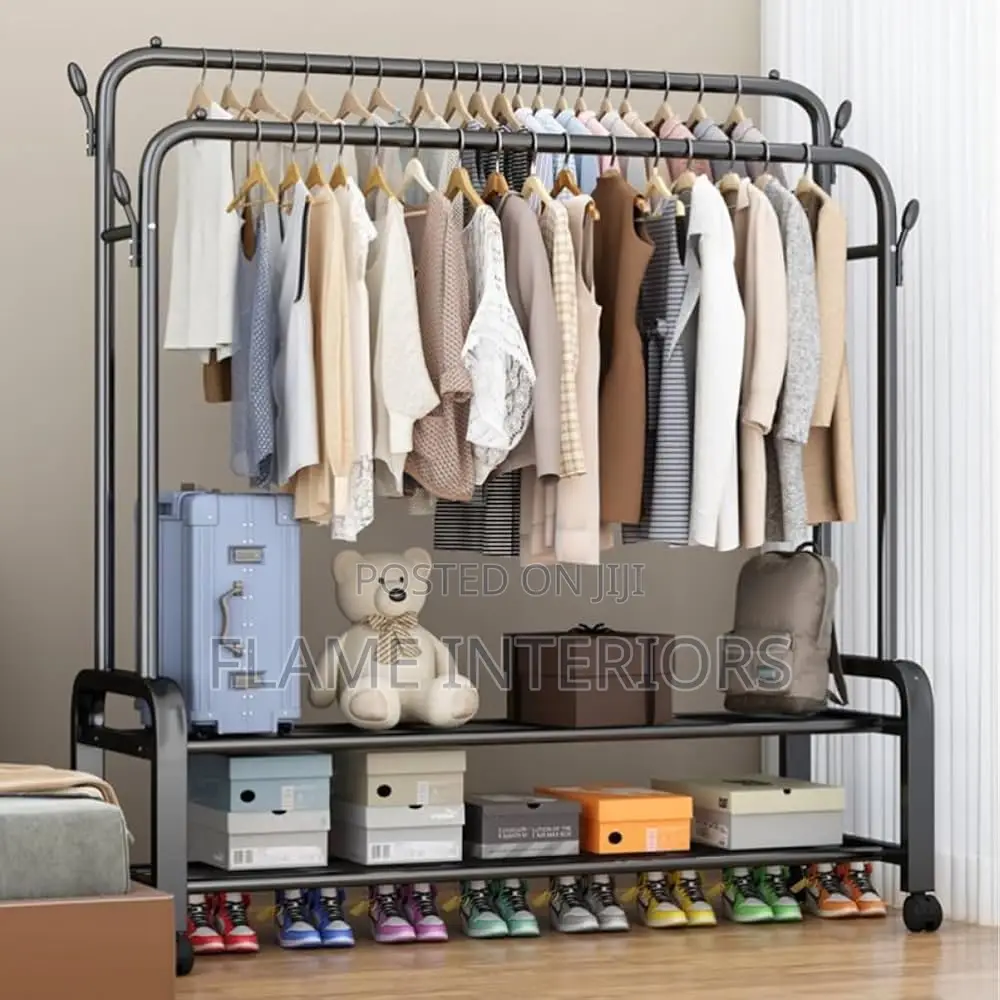 Clothes Rack (Double Poles)