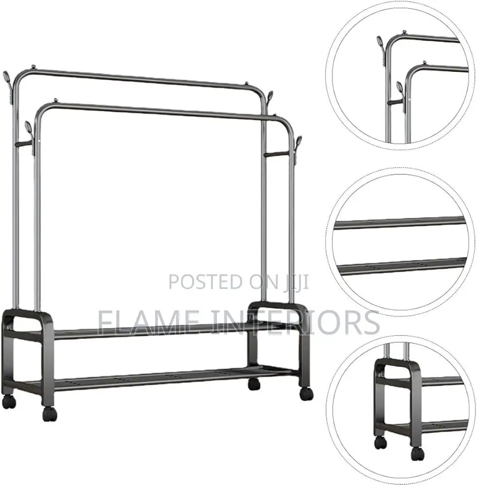 Clothes Rack (Double Poles)