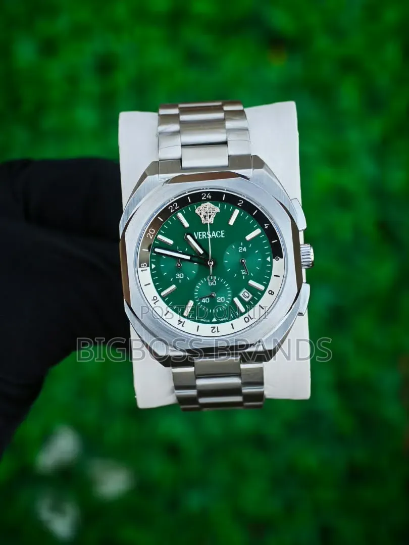 Versace Chronograph Men Luxury Watch