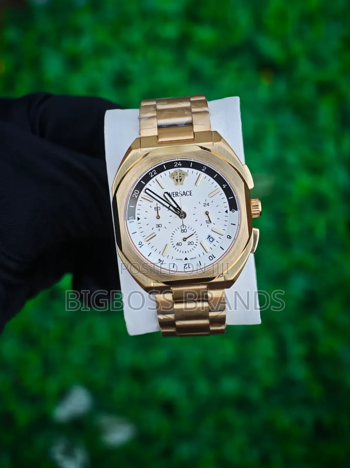 Versace Chronograph Men Luxury Watch