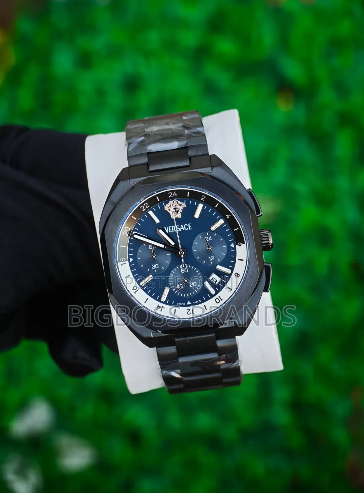 Versace Chronograph Men Luxury Watch