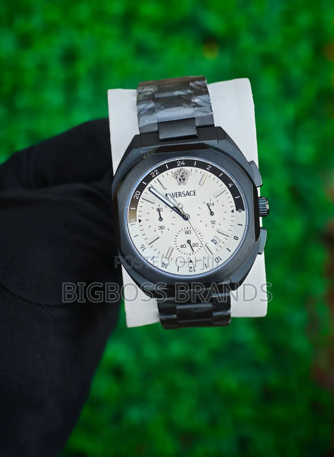 Versace Chronograph Men Luxury Watch