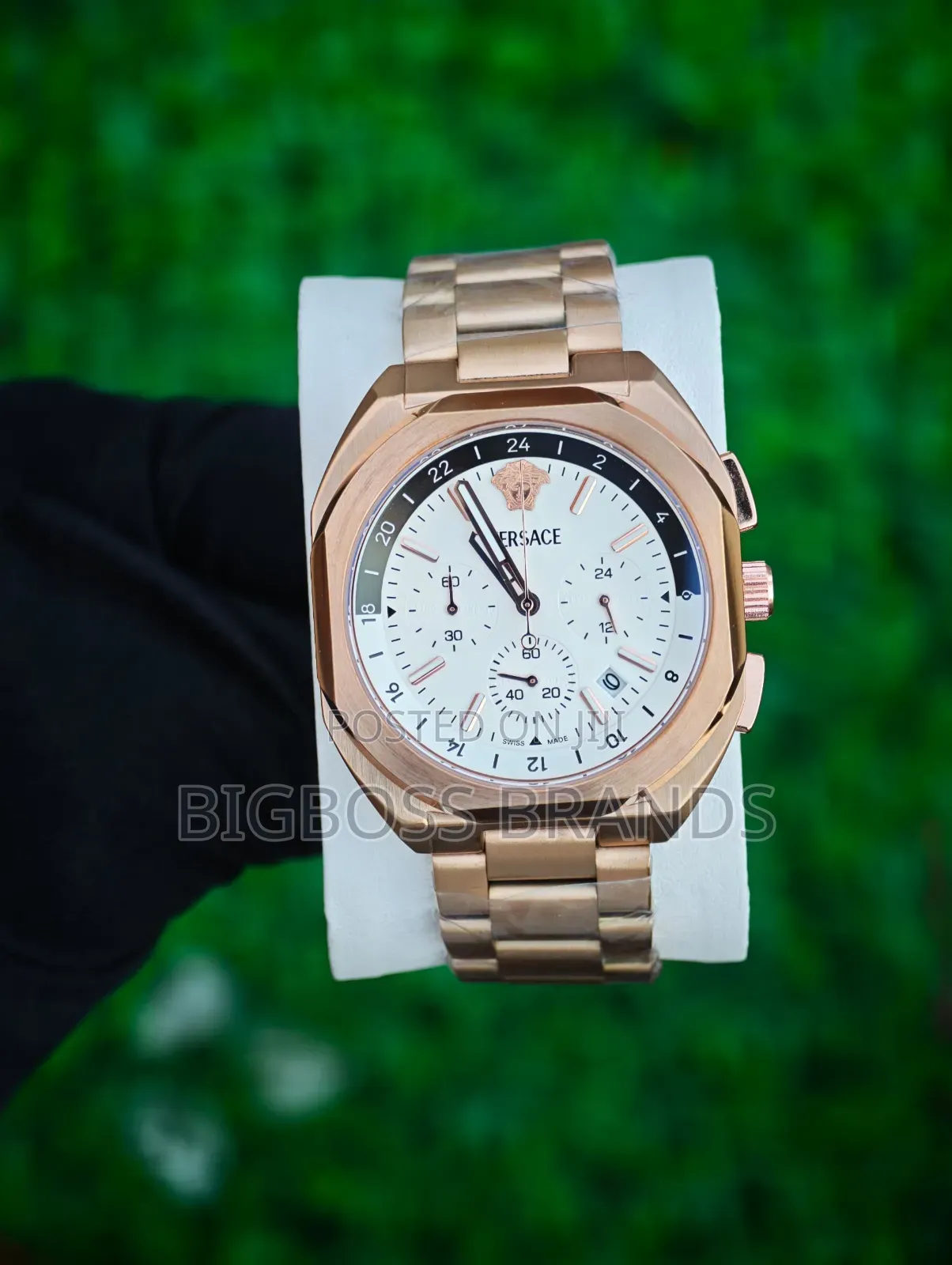 Versace Chronograph Men Luxury Watch