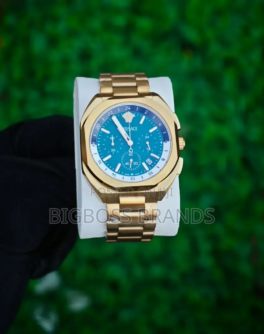 Versace Chronograph Men Luxury Watch