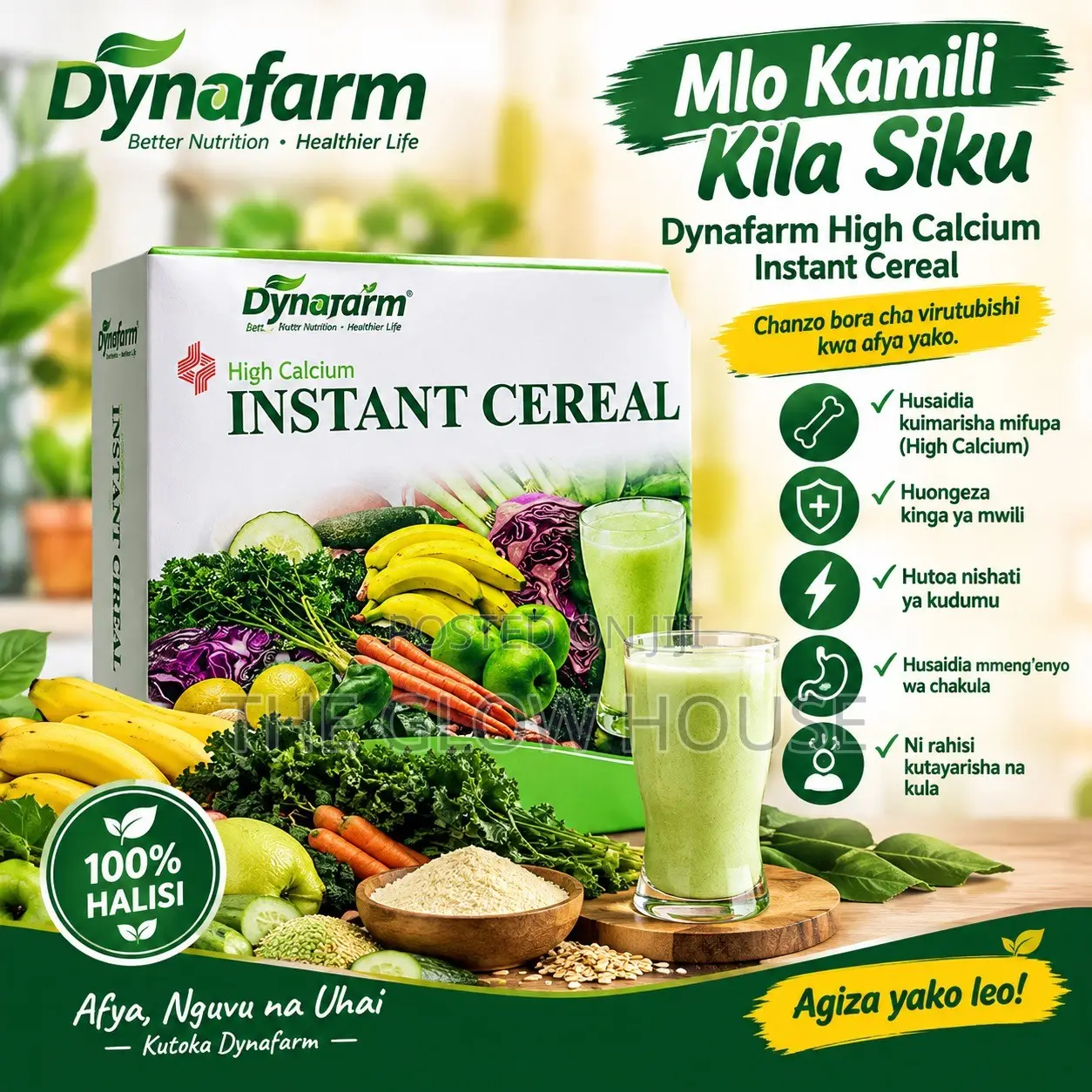 High Calcium Instant Cereal