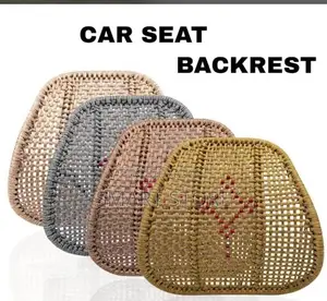 Breathable Woven Car Seat Cushion & Lumbar Back Support Pad