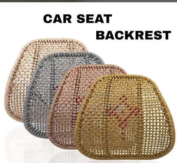 Breathable Woven Car Seat Cushion & Lumbar Back Support Pad