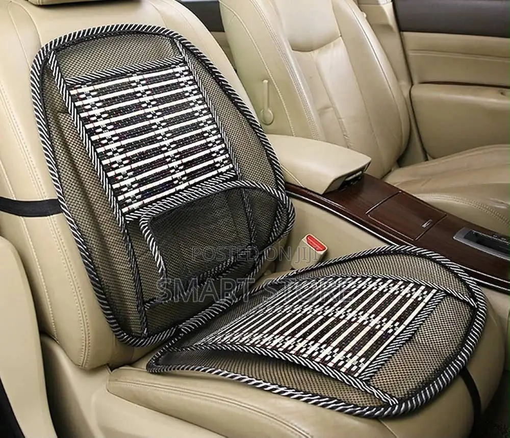 Bamboo Mesh Car Seat Cushion Set With Lumbar Support
