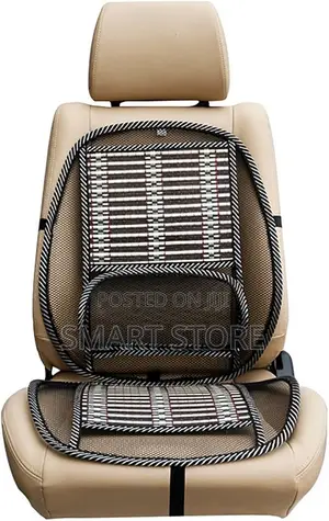 Bamboo Mesh Car Seat Cushion Set With Lumbar Support