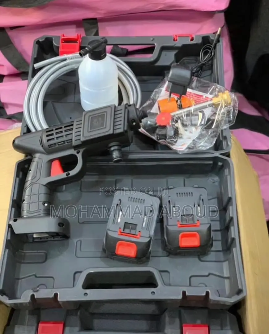 Portable Rechargeable Cleaning Gun - 2 Batteries