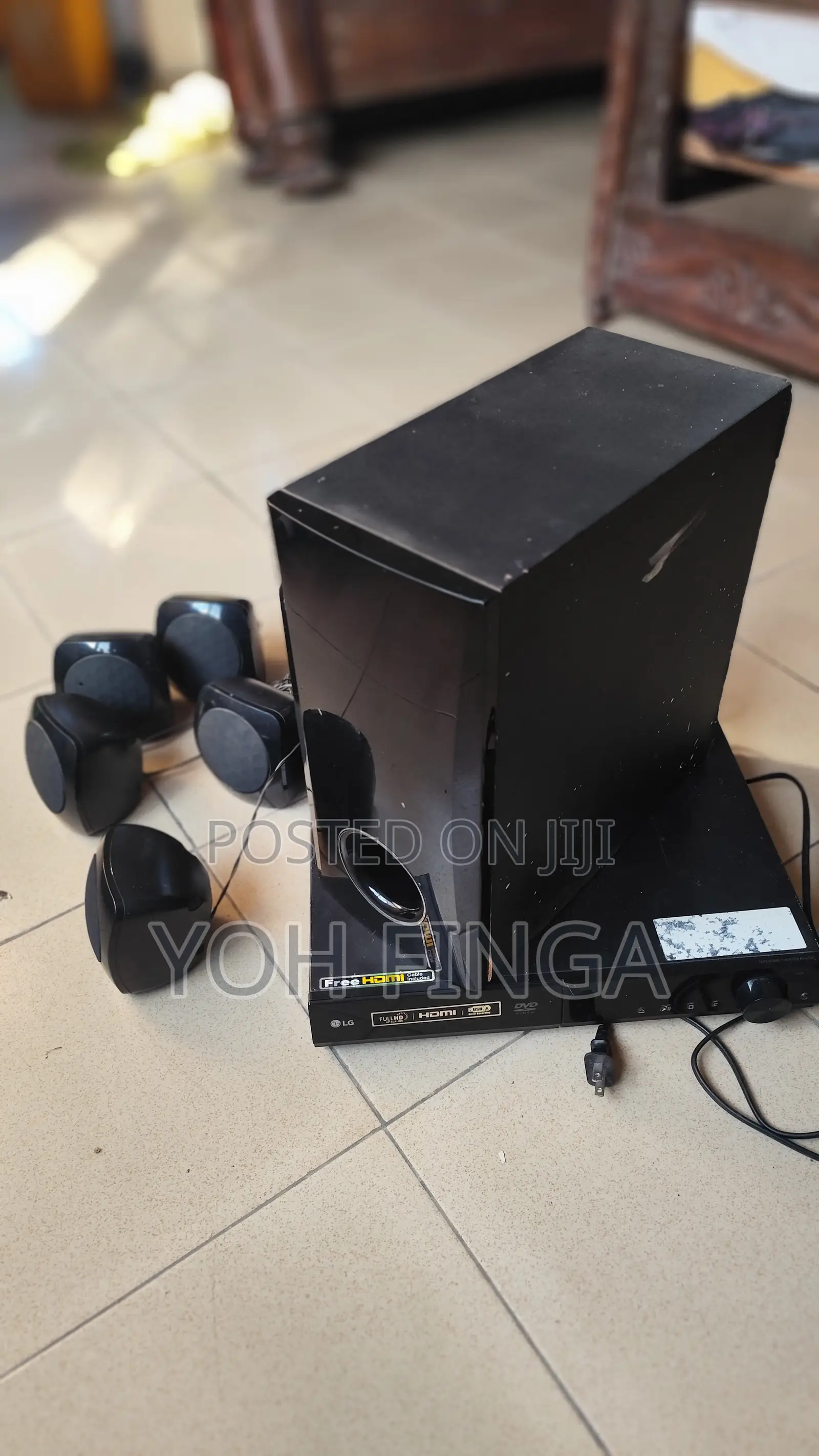 LG Home Theater 5.1 (Subwoofer + Spika 5)