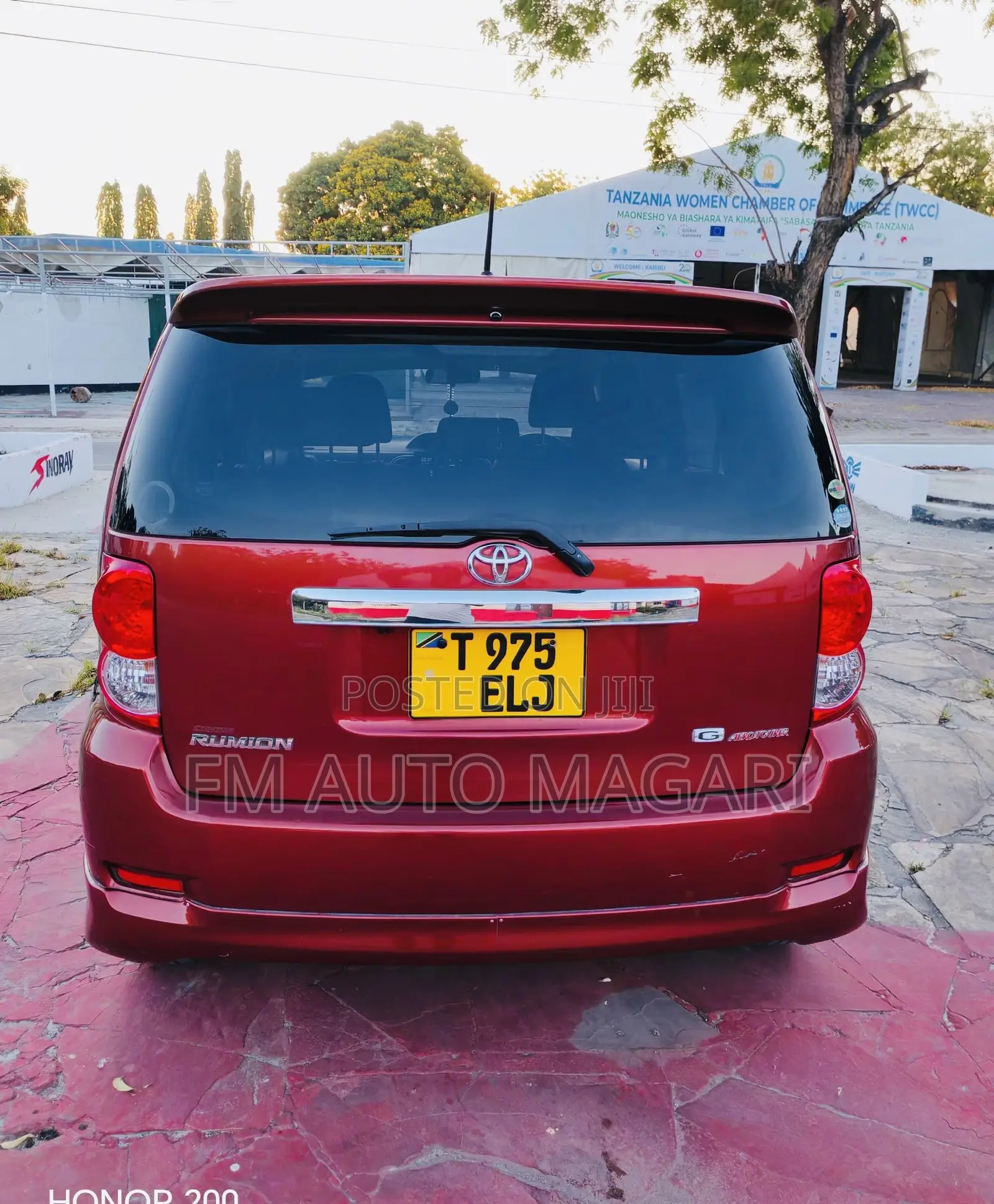 Toyota Corolla Rumion Hatchback 1.5 FWD 2009 Red