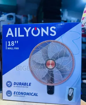 Ailyons Wall Mounted Remote Fan 18 Size