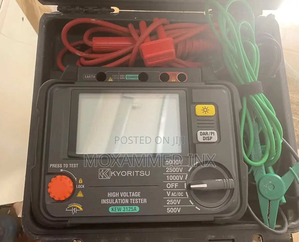Kyoritsu KEW 3125A High Voltage Insulation Tester