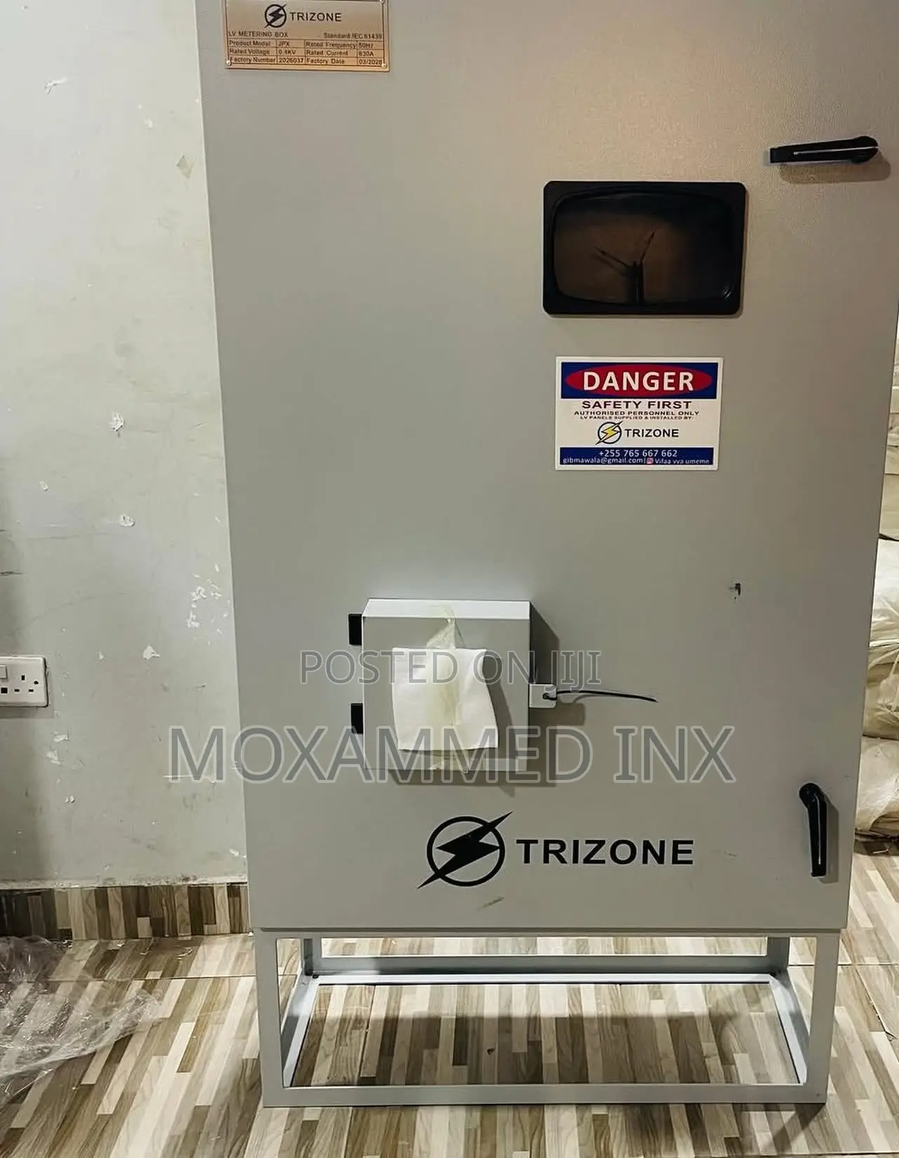 Trizone Low-Voltage (LV) Metering Panel Box 630A