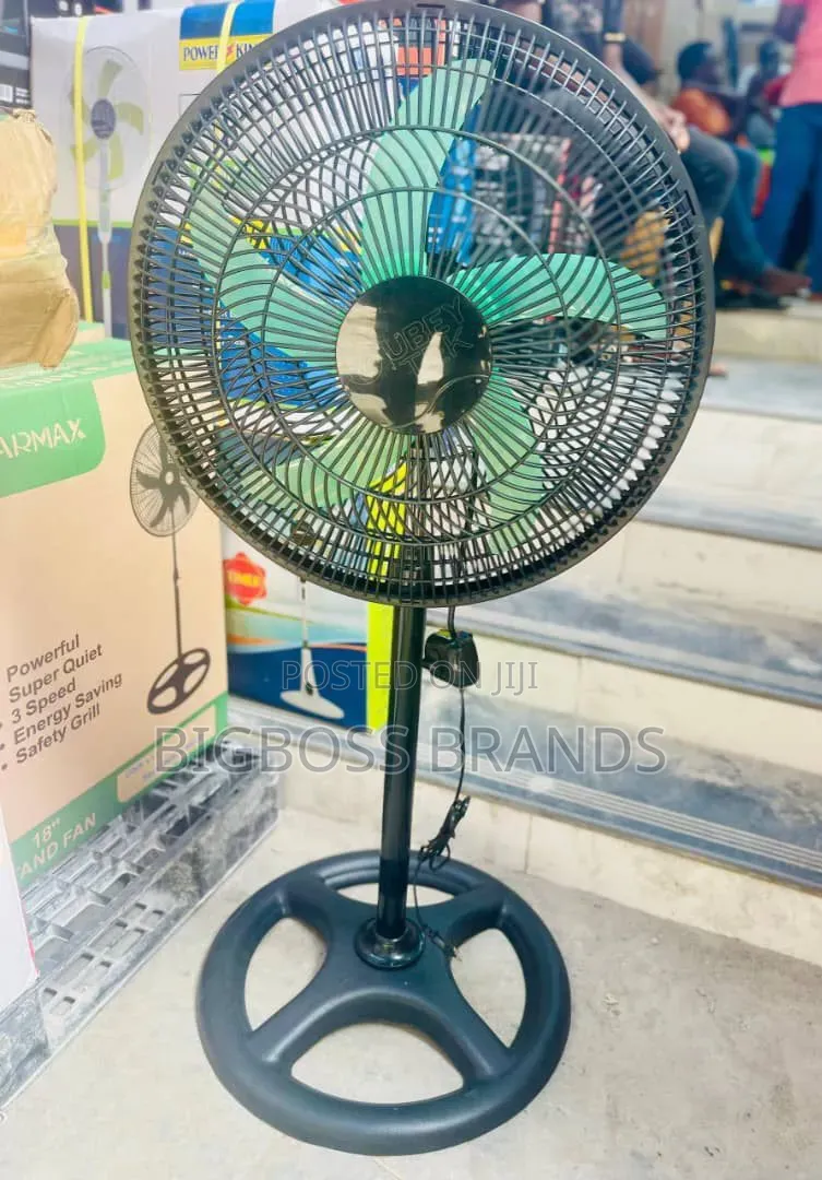 Ubey 18 Inches Plastic Stand Fan