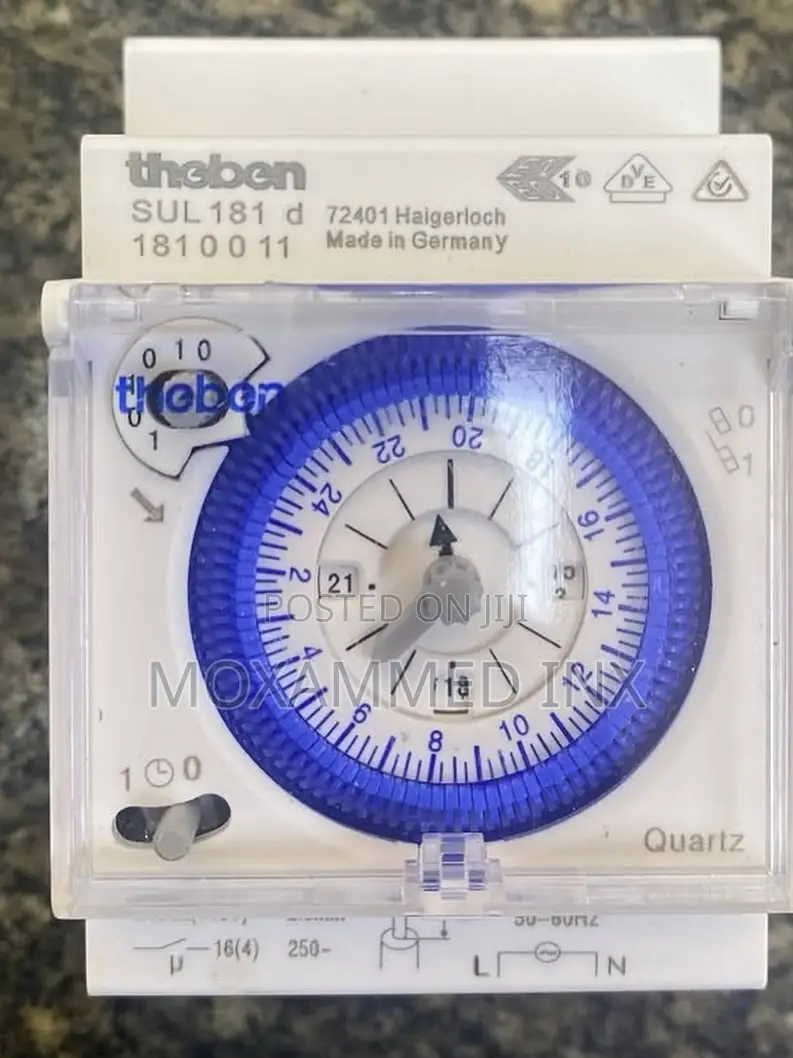 Theben SUL 181 D 24-Hour Quartz-Controlled Analogue Time Switch