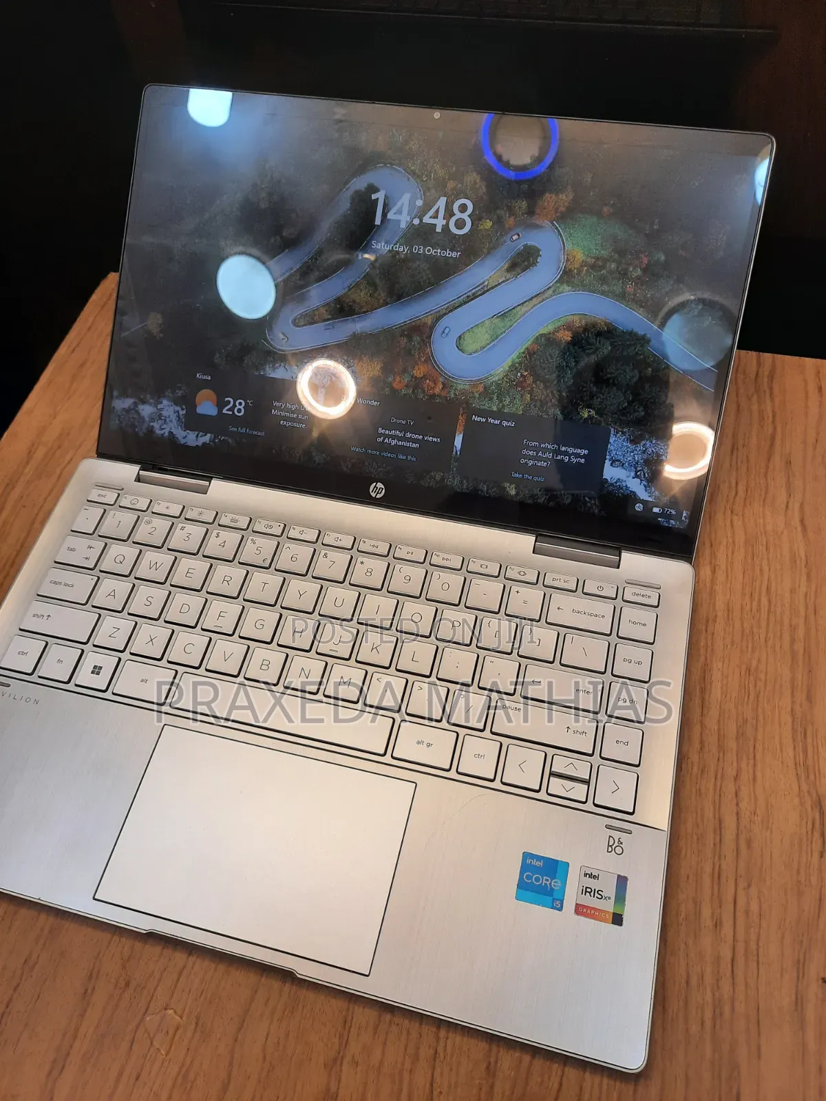 Laptop HP Pavilion x360 14 8GB Intel Core i5 SSD 512GB
