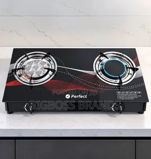 Perfect Double Burner Glass Gas Stove