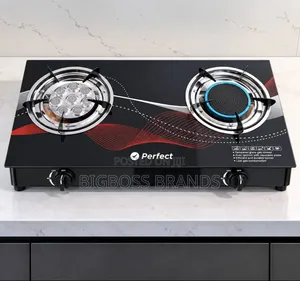 Perfect Double Burner Glass Gas Stove