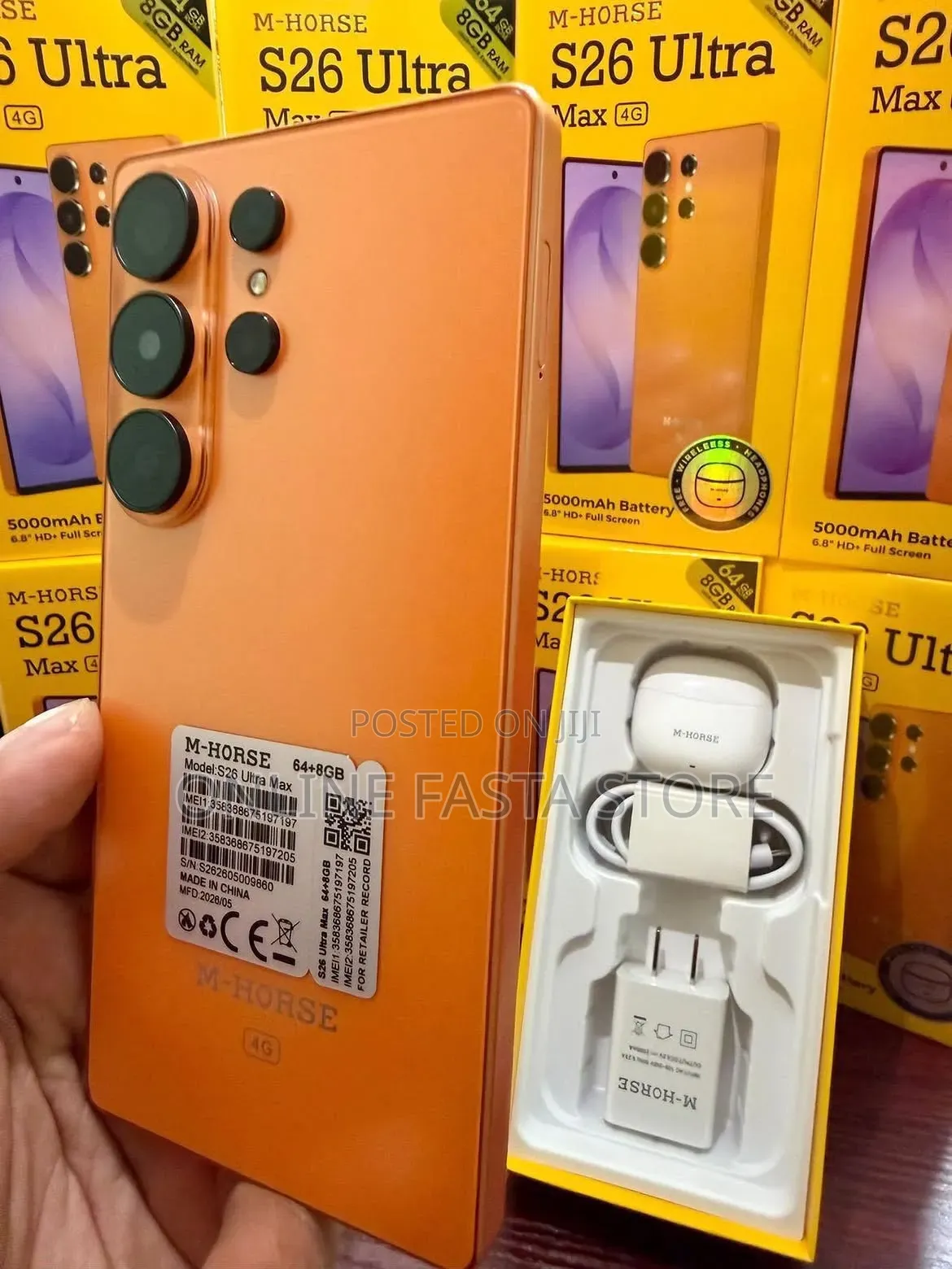 New Mobile Phone 64 GB Black