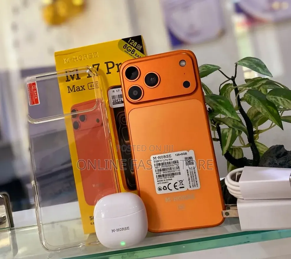 New Mobile Phone 128 GB Orange