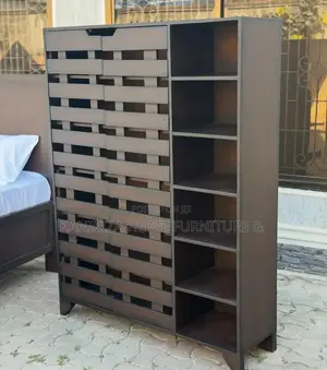 Shoe Rack Imara Ya Mbao Ngumu