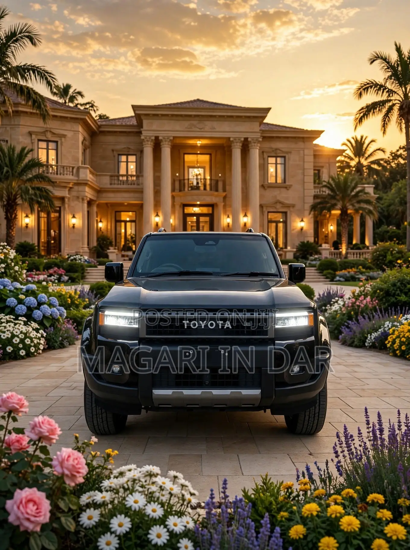 Toyota Land Cruiser Prado 2024 Black