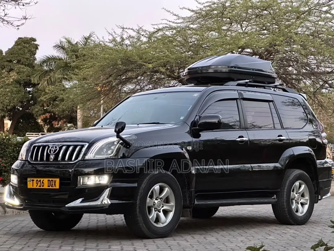 Toyota Land Cruiser Prado 2006 Matt Black