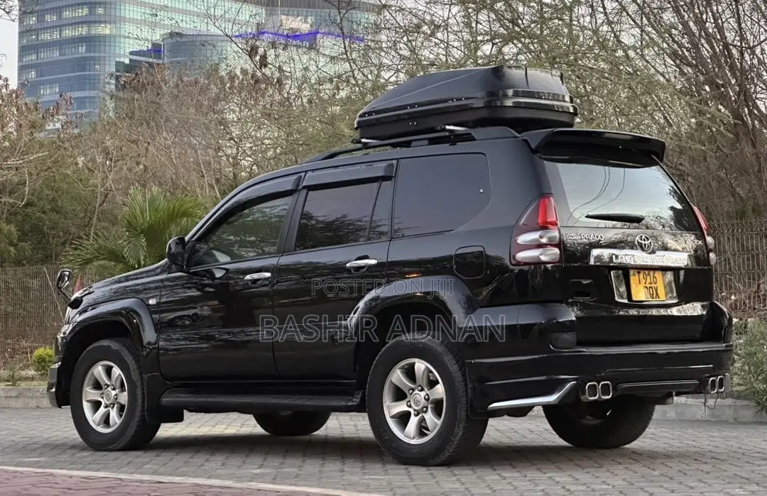 Toyota Land Cruiser Prado 2006 Matt Black
