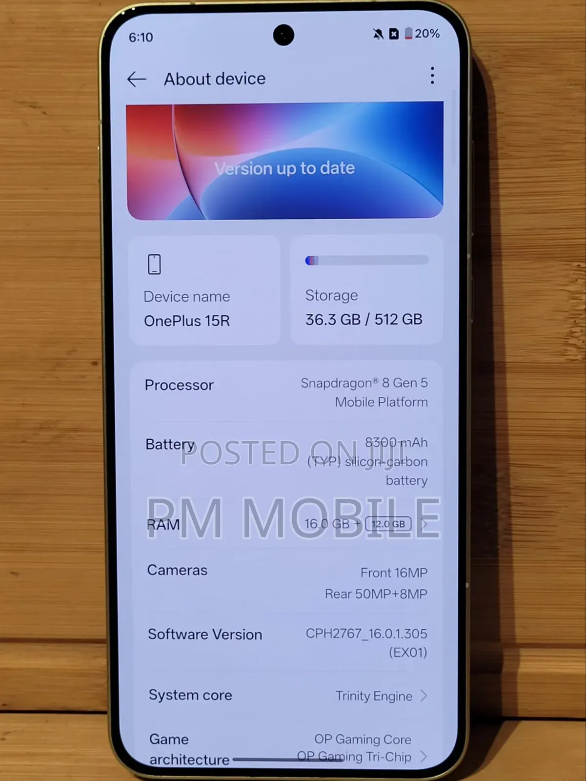 OnePlus 15R 512 GB