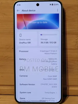 OnePlus 15R 512 GB