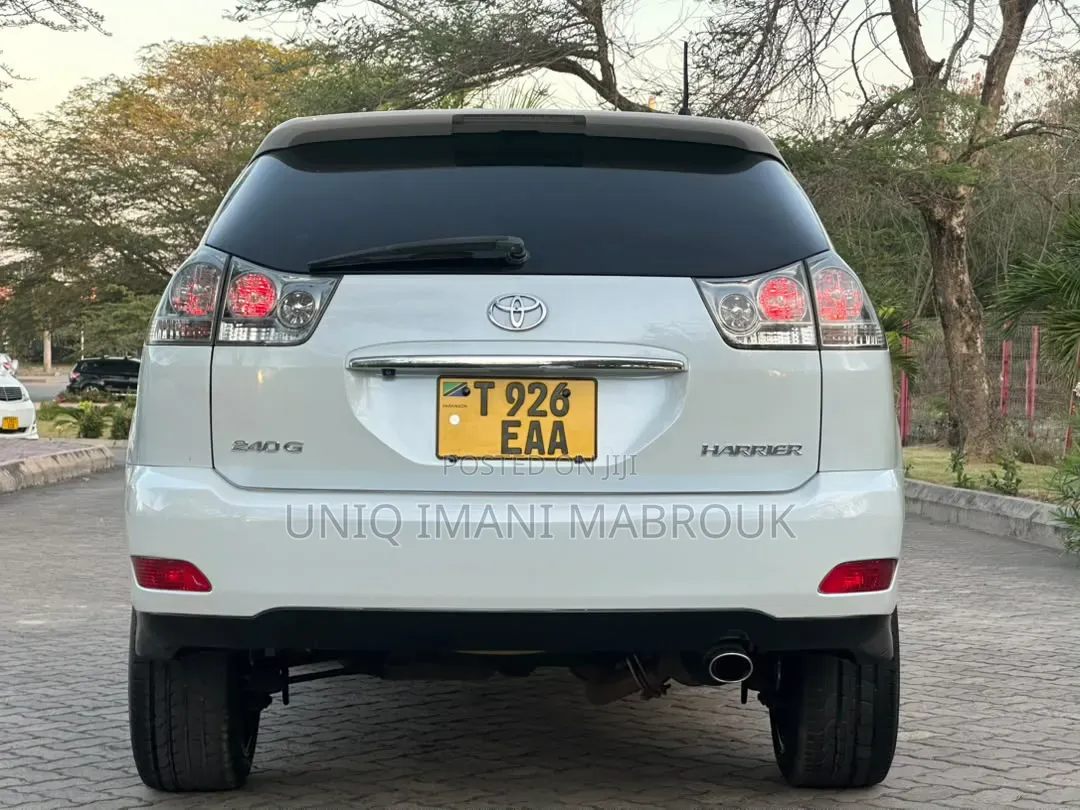 Toyota Harrier 2007 White