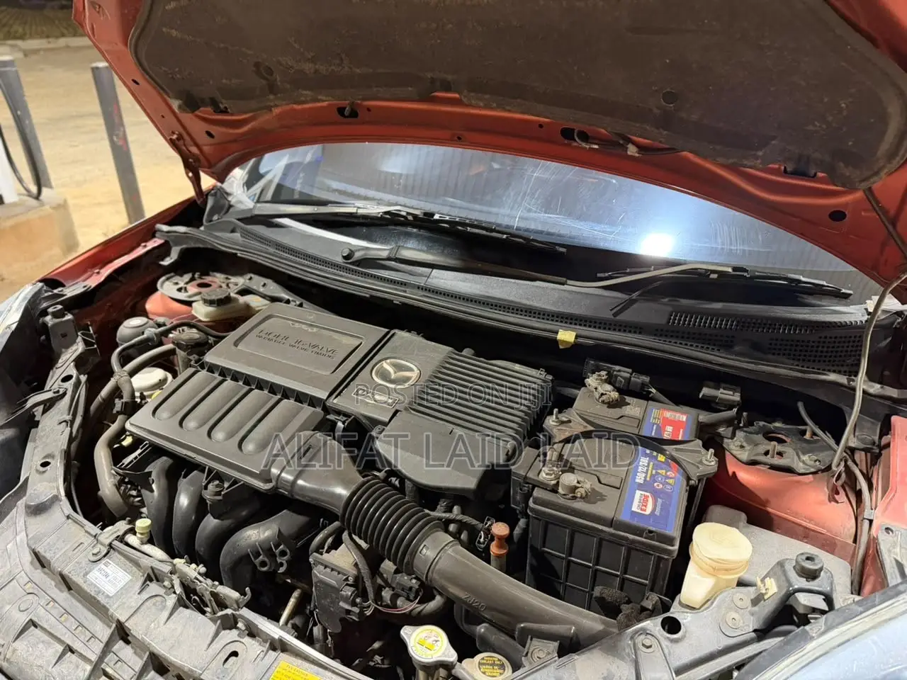 Mazda Verisa 2010 Red