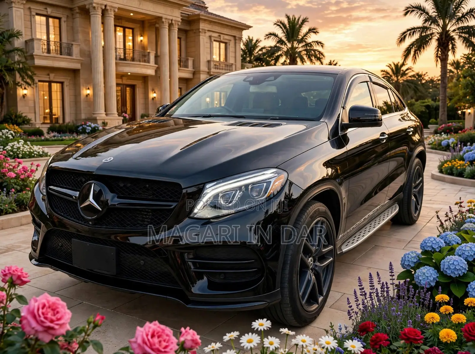 Mercedes-Benz GLE-Class 2017 Black