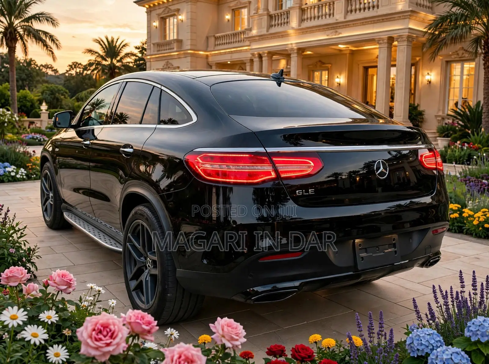 Mercedes-Benz GLE-Class 2017 Black