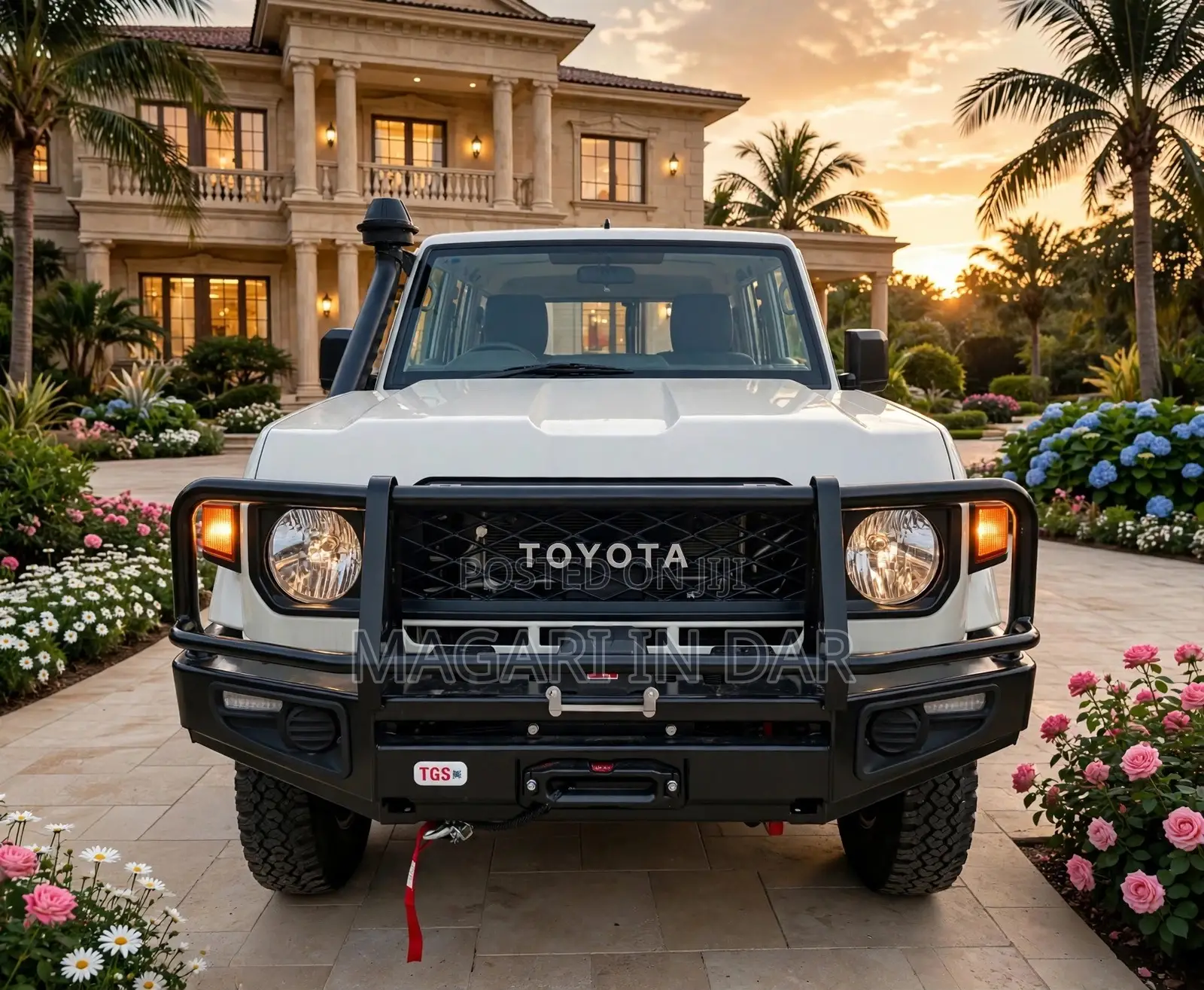 New Toyota Land Cruiser 2025 White